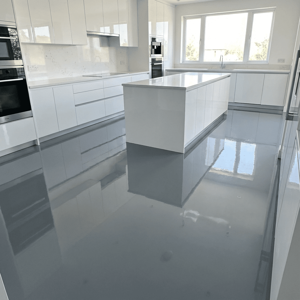 Epoxidharz-Bodenbeschichtung AT-EDF100 all RAL Farben Langsame Härtung