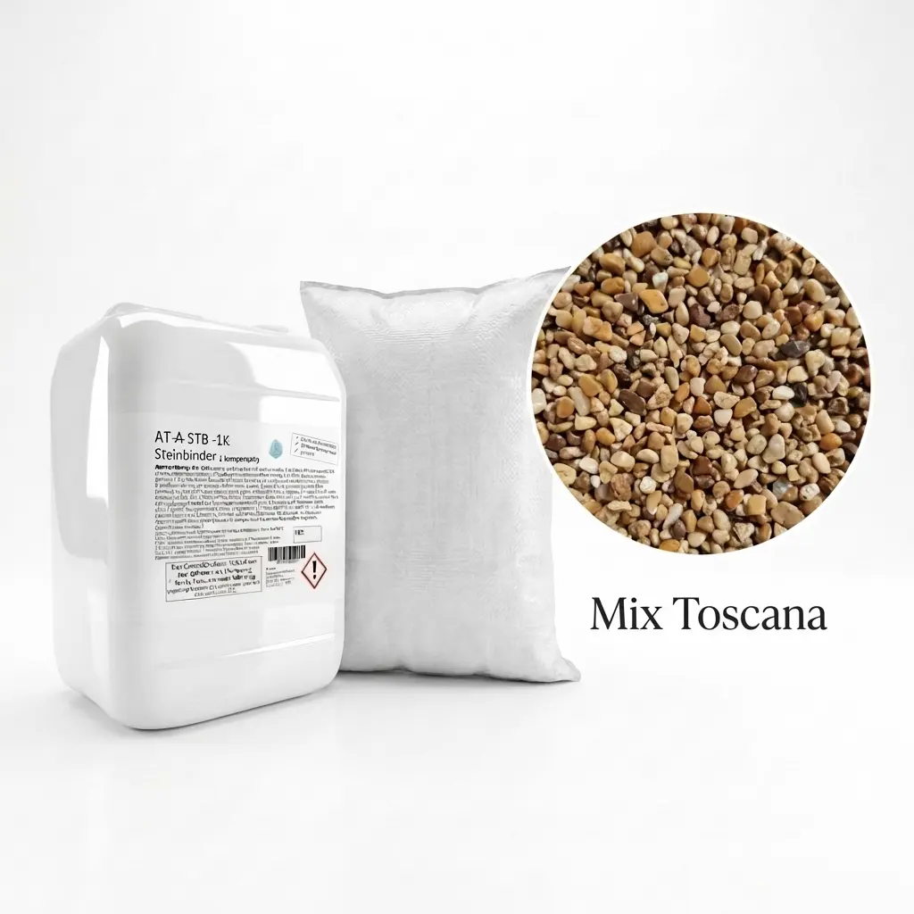 Steinteppich Set| Mix Toskana | 2,5m² 