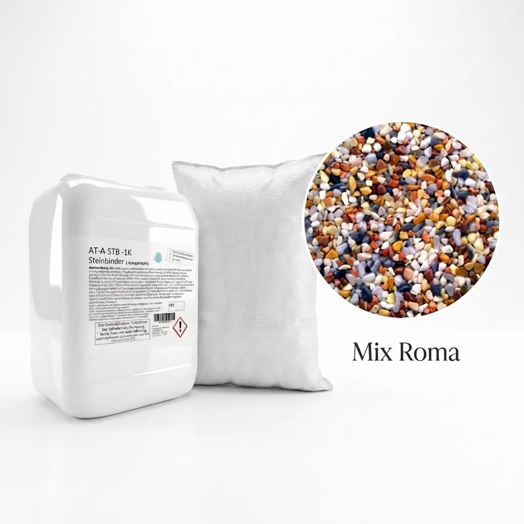 Steinteppich Set|Mix Roma| 2,5m² 