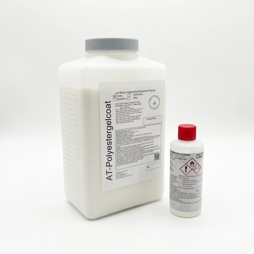 Gelcoat ORTHO inkl. Härter - Transparent Gelcoat ORTHO inkl. Härter - Transparent