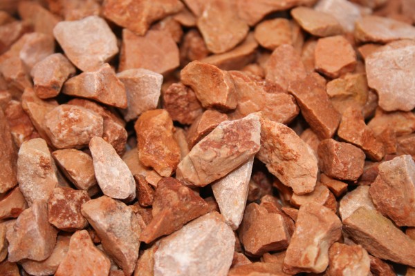 Zierkies "Rosso Sant' Ambrogio" - ital. Naturmarmor für ca. 2m²