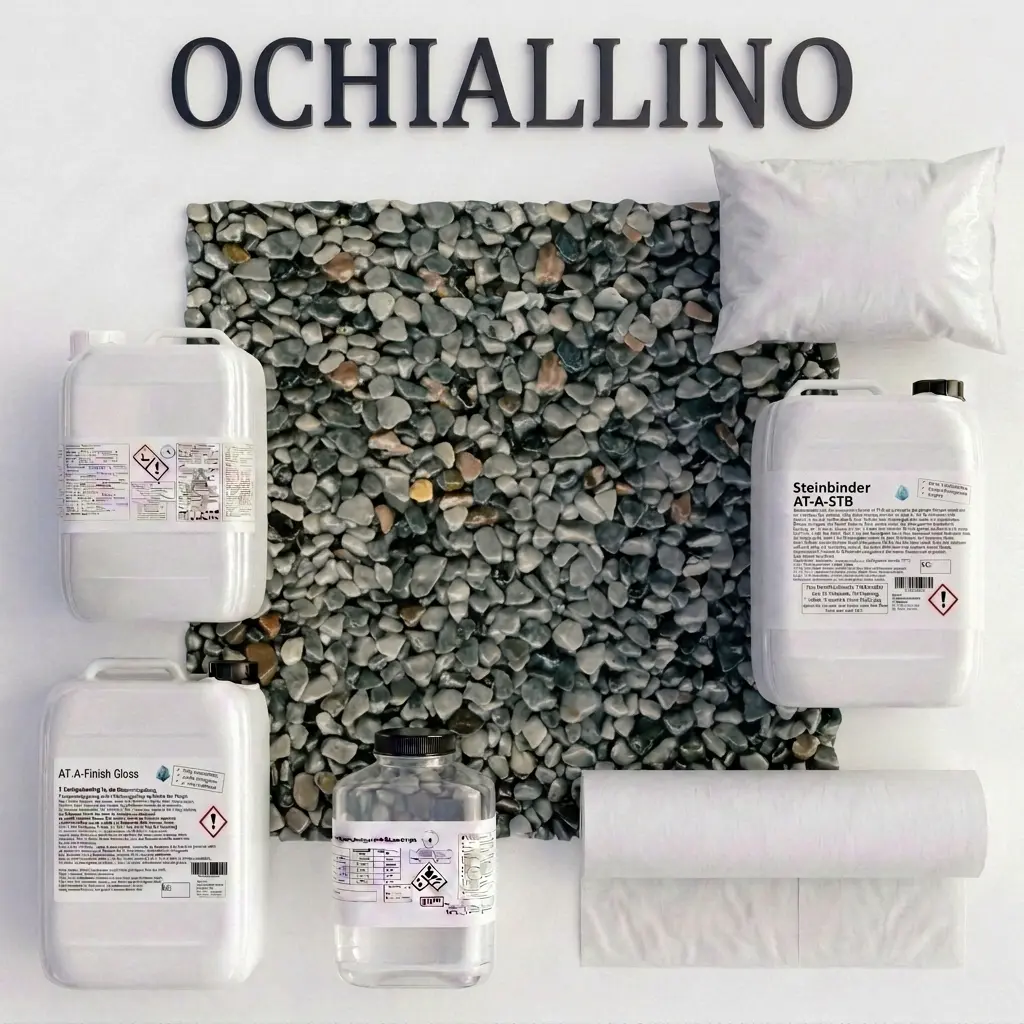  PRO | Steinteppichset| Vlies 1m² in Ochiallino
