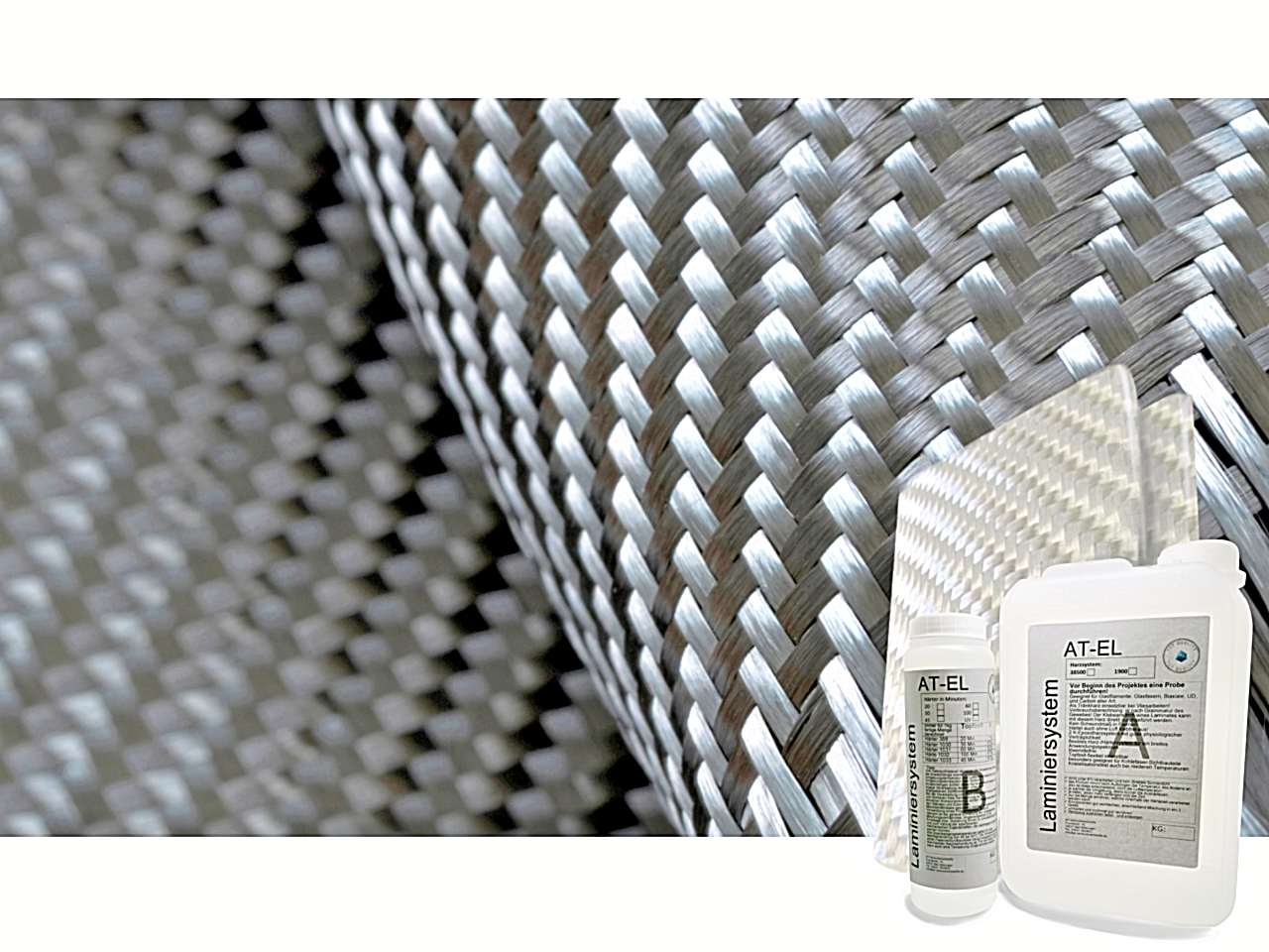 GFK-SET: 1 kg Epoxidharz + 2 m² Rovinggewebe 600g/m² Pool Teich Reparatur Superpreis