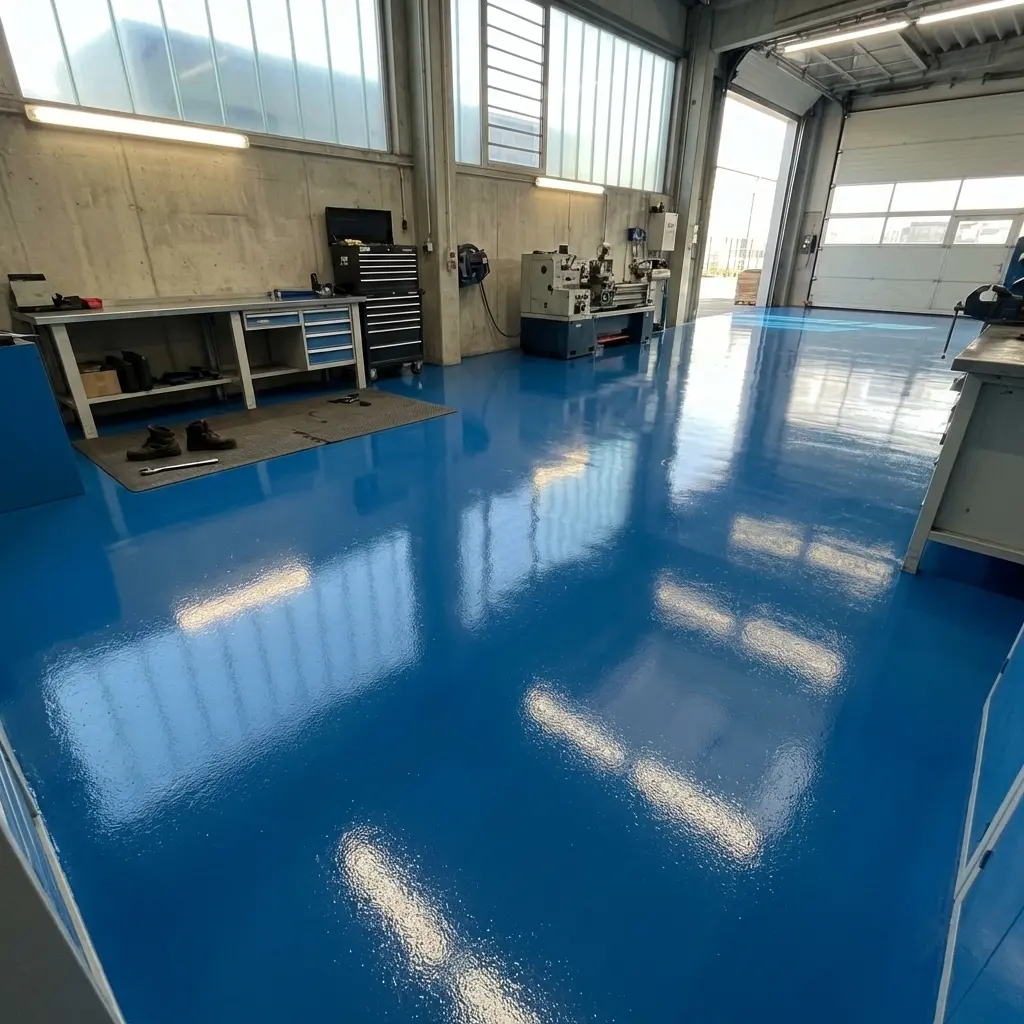 Epoxidharz Bodenbeschichtung AT-EDF 100| Perlenzian 5025 Epoxidharz Bodenbeschichtung AT-EDF 100| Perlenzian 5025