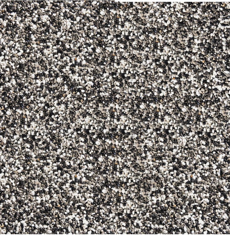 Steinteppich für 2,5 m²+2 KG Binder+Finish+Grundierung alle Farben Innen/Außen
