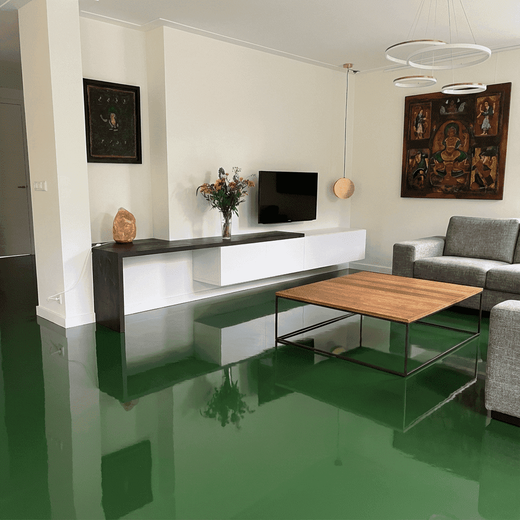 Epoxidharz-Bodenbeschichtung AT-EDF100 all RAL Farben Langsame Härtung