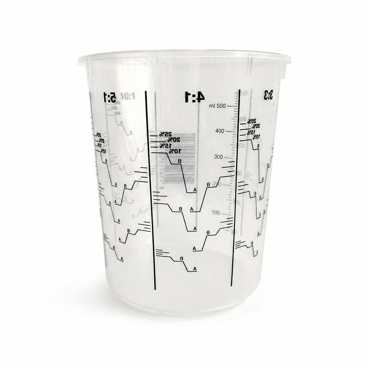Einmal-Mischbecher & Messbecher: 1300ml