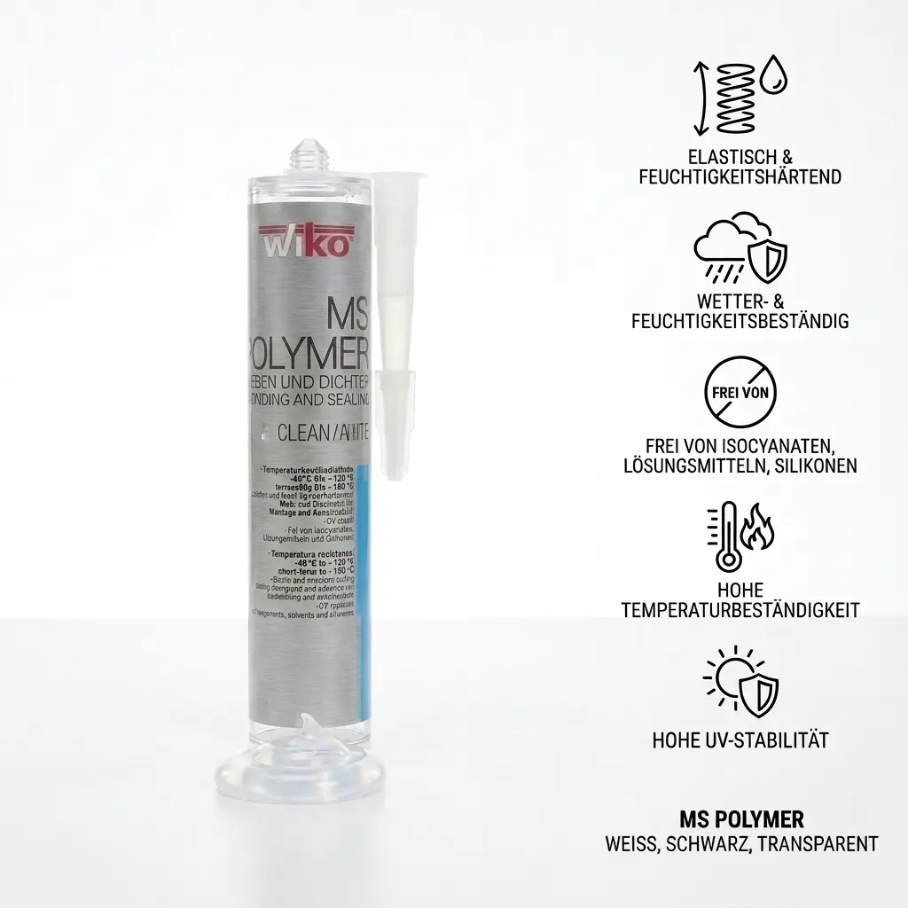 Polymer-MS - Transparent - 290ml Tube Polymer-MS - Transparent - 290ml Tube