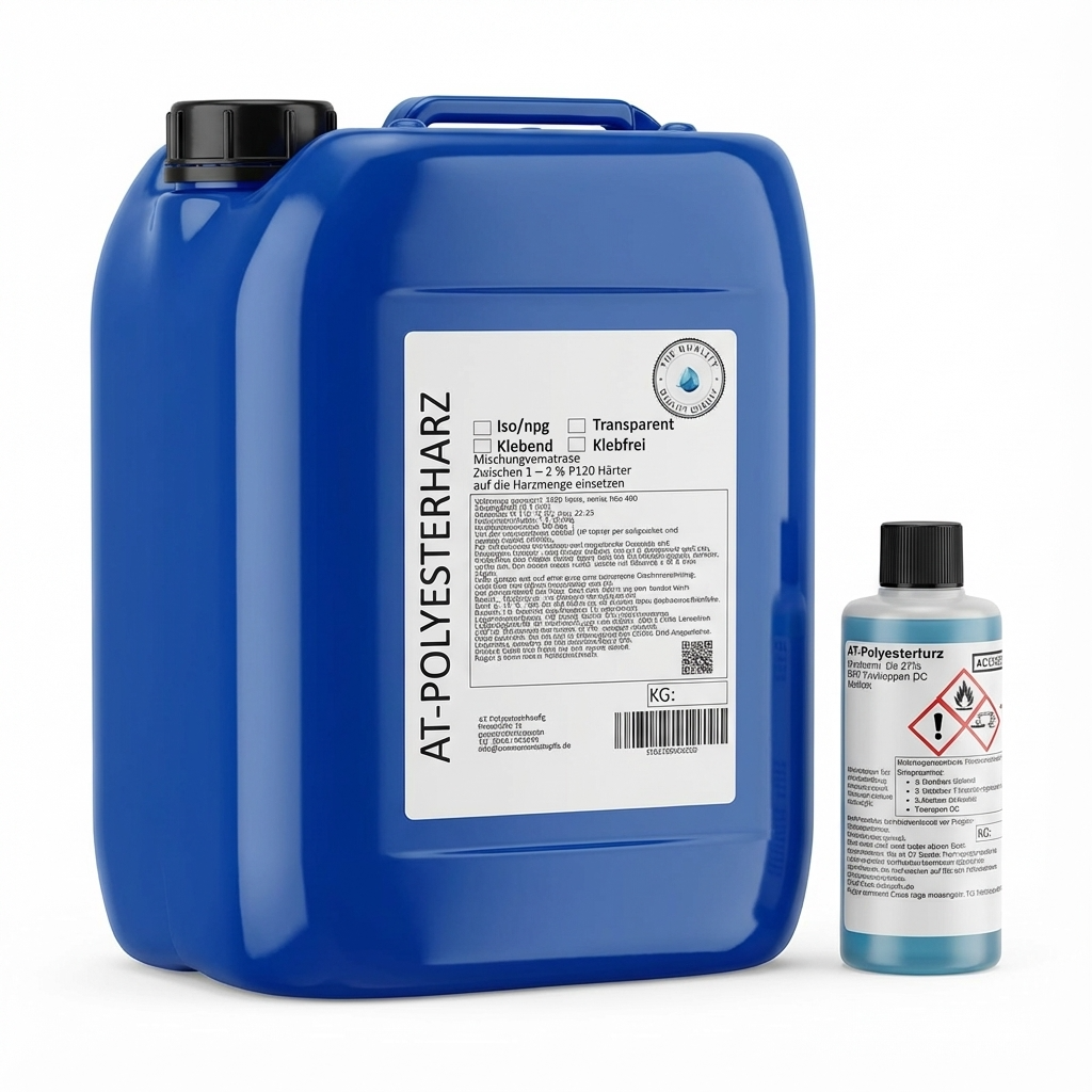 Polyesterharz Orthophtalsäure Basis Styrolreduziert+ Härter Polyesterharz Orthophtalsäure Basis Styrolreduziert+ Härter