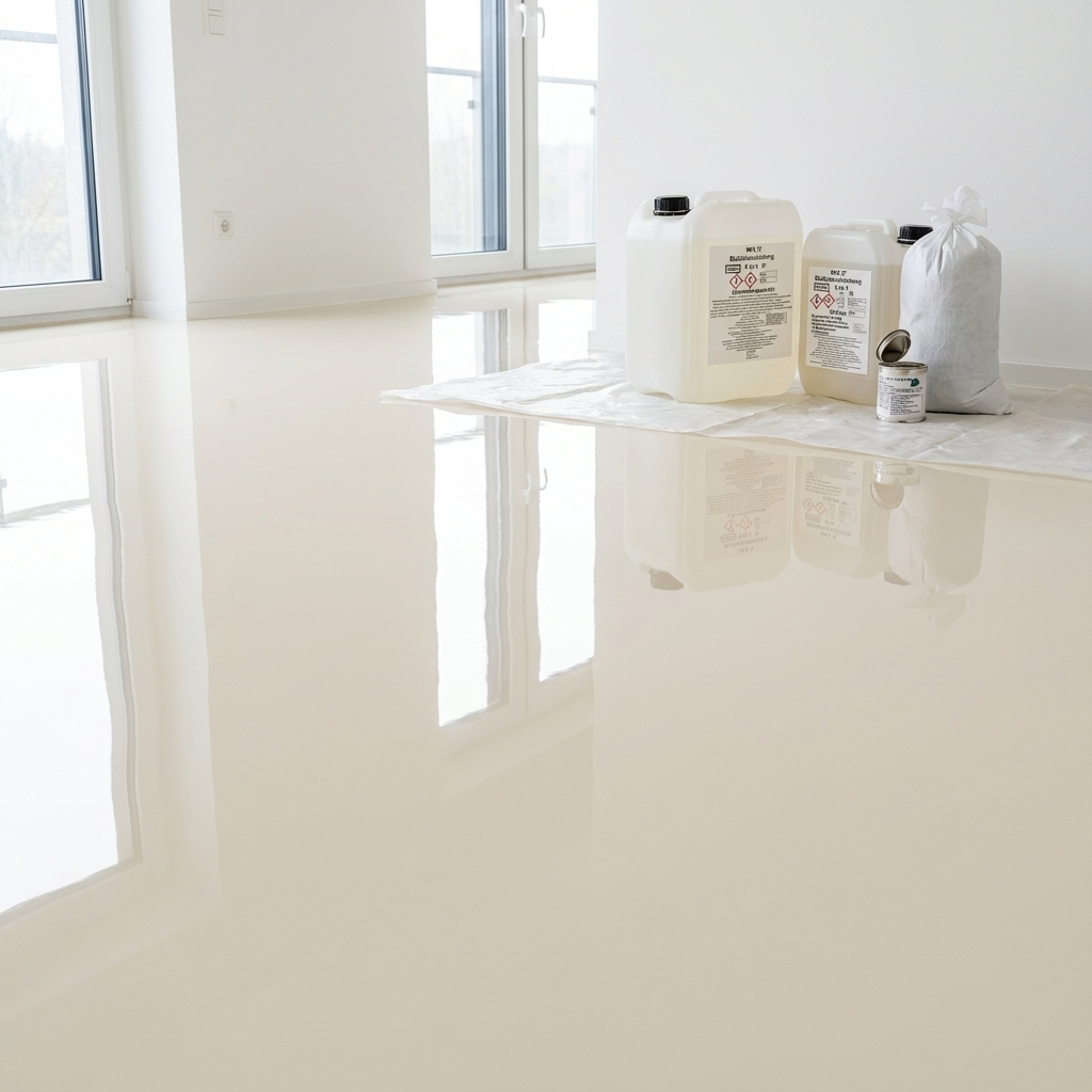 3K-Garagenbeschichtung Epoxid AT-EDF30 - 20kg für bis zu 100m² - Perlweiß RAL1013 3K-Garagenbeschichtung Epoxid AT-EDF30 - 20kg für bis zu 100m² - Perlweiß RAL1013