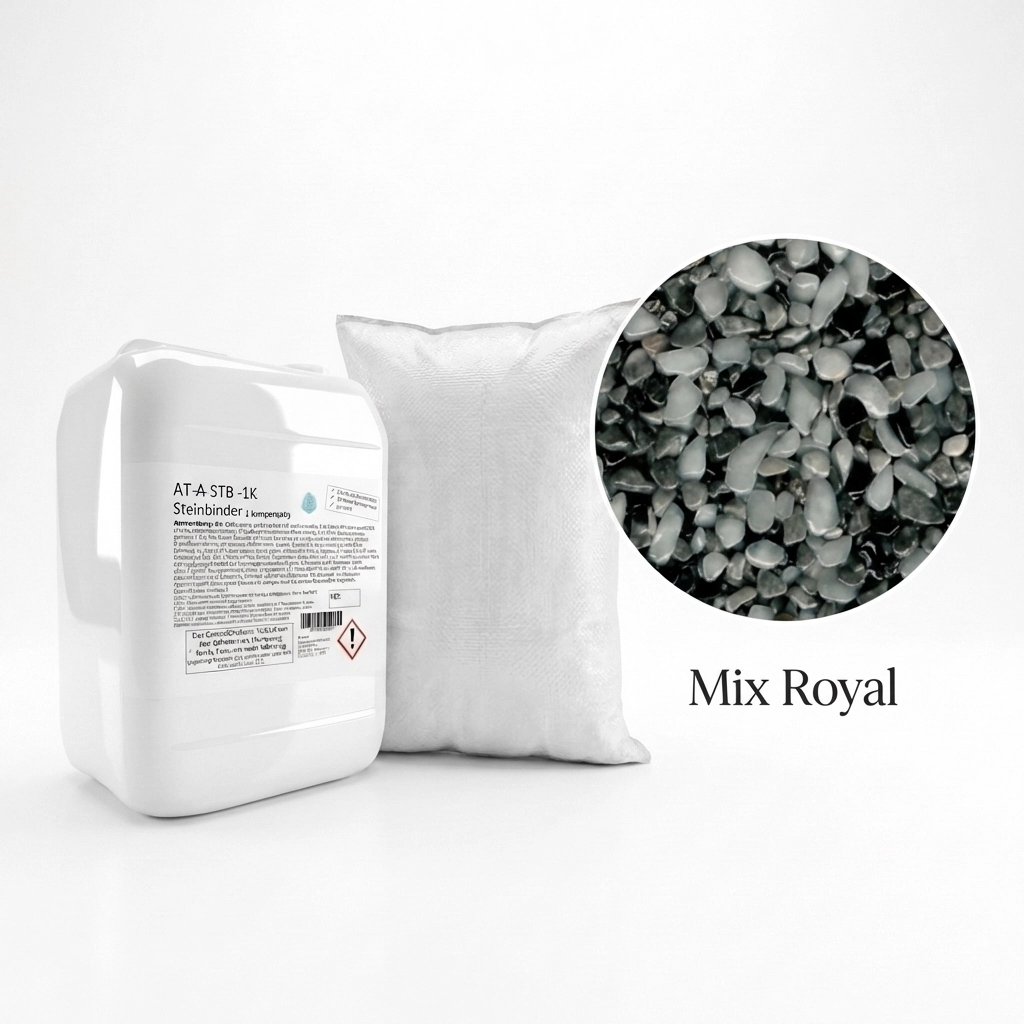 Steinteppich Set| Mix Royal | 2,5m² 