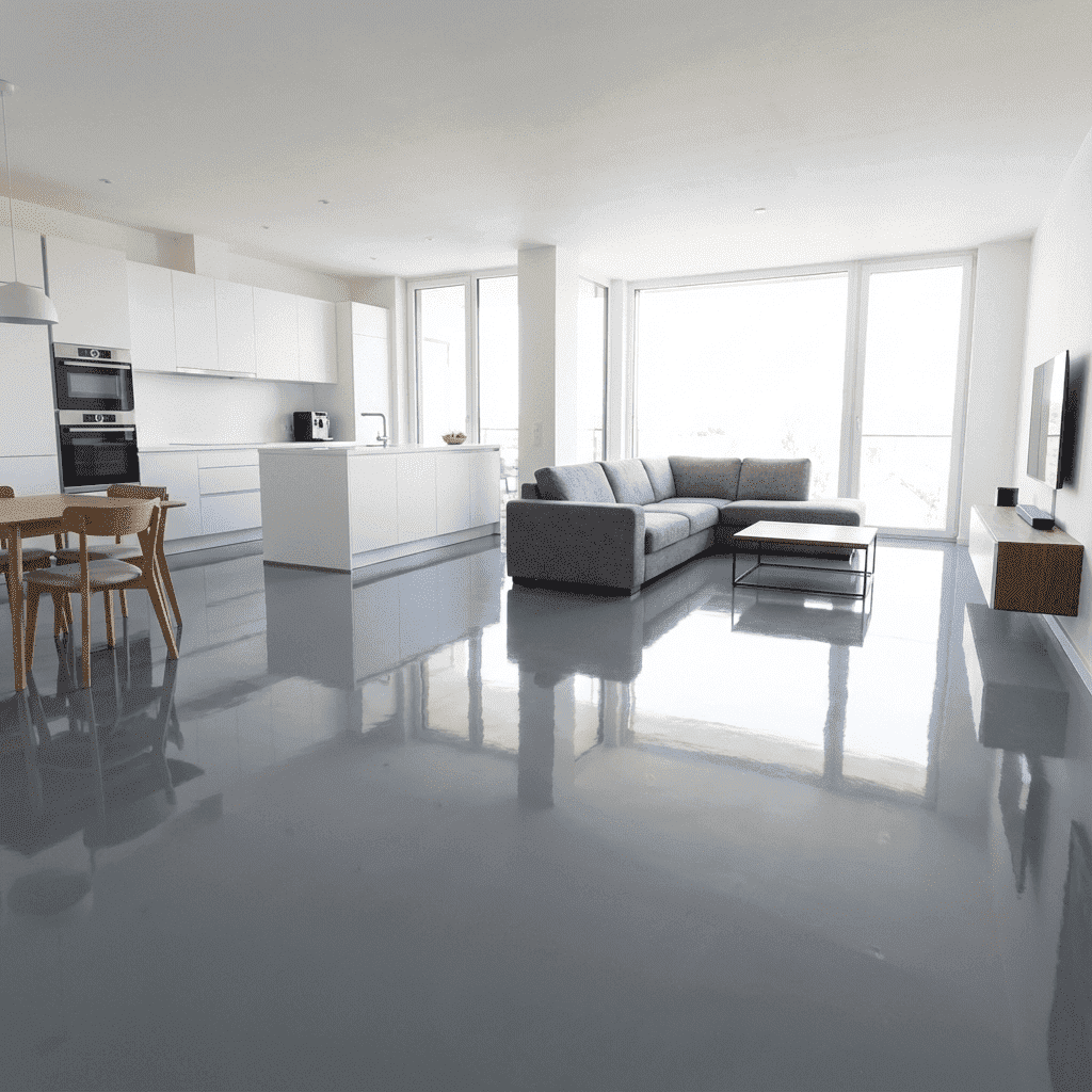 Epoxidharz-Bodenbeschichtung AT-EDF100 all RAL Farben Langsame Härtung