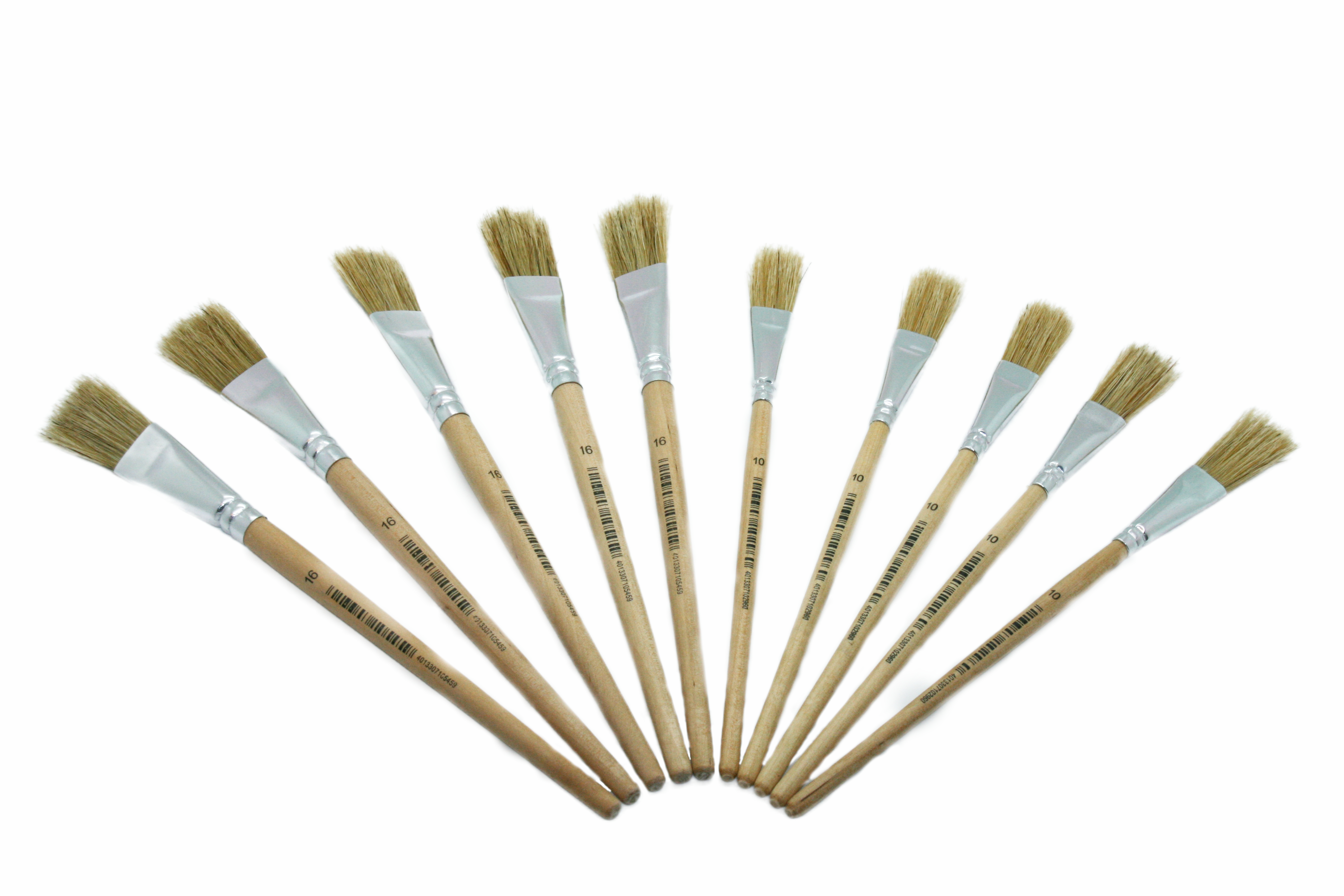 Großes Universalpinselset aus Chinaborsten Großes Universalpinselset aus Chinaborsten