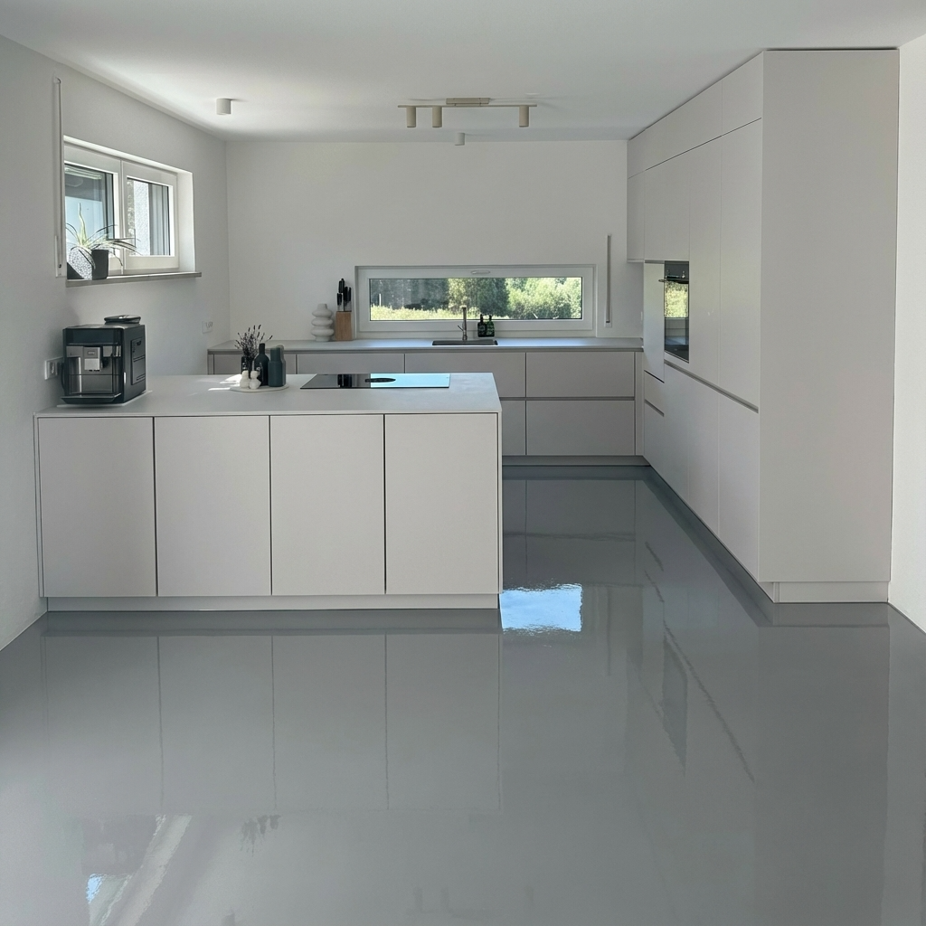 Epoxidharzbodenbeschichtung mit langsamer Aushärtung AT-EDF100 