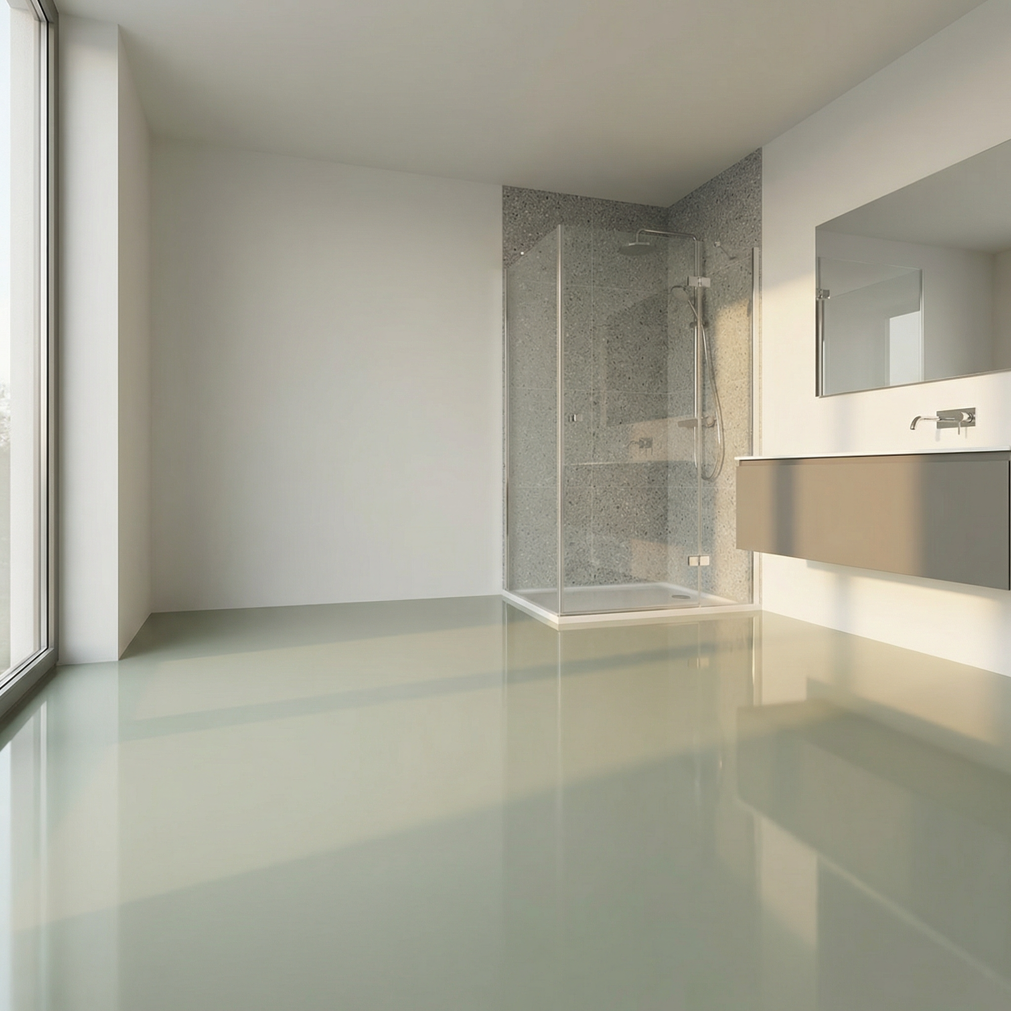 3K-Garagenbeschichtung Epoxid AT-EDF30 Lichtgrau RAL7035