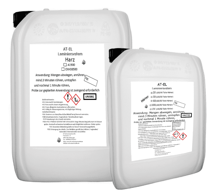 Epoxidharz AT-EL Minipack 750g Epoxidharz AT-EL Minipack 750g