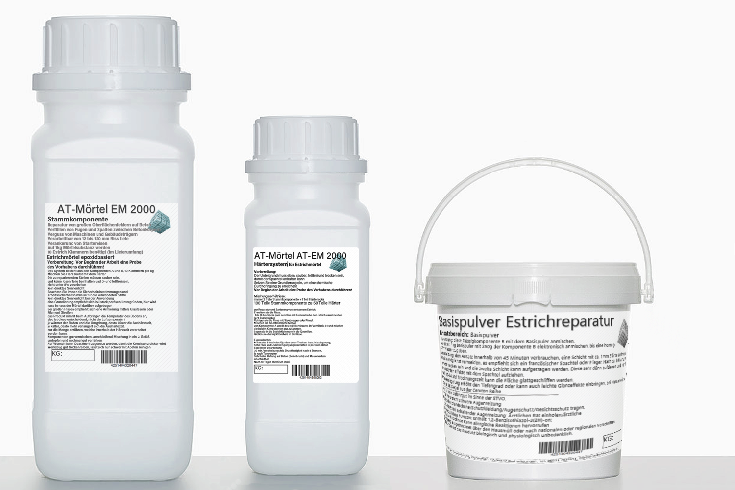 Estrichreparaturmörtel AT-EM 2001 Estrichreparaturmörtel AT-EM 2001