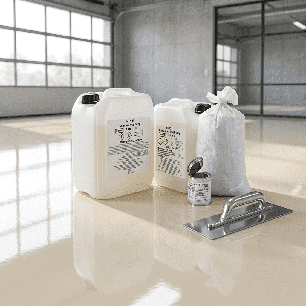 Epoxidharz-Bodenbeschichtung AT-EDF100 all RAL Farben Langsame Härtung