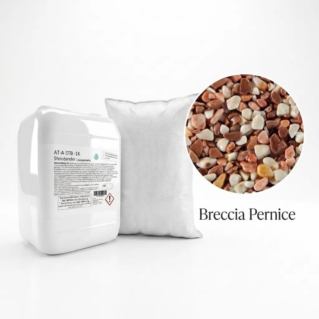 Steinteppich Set| Breccia Pernice| 2,5m² 