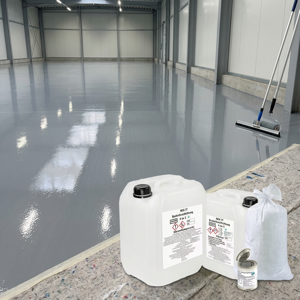 Epoxidharzbodenbeschichtung mit langsamer Aushärtung AT-EDF100 Epoxidharzbodenbeschichtung mit langsamer Aushärtung AT-EDF100