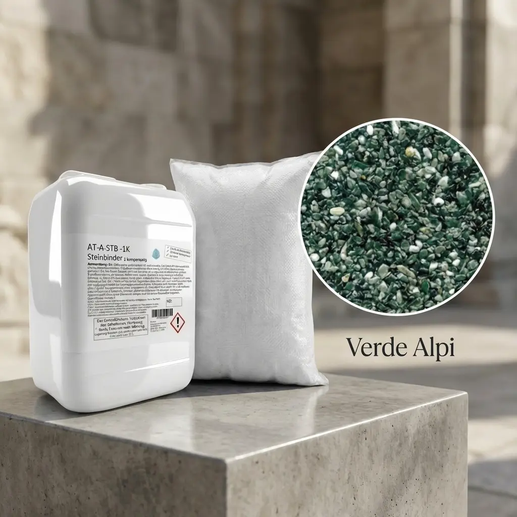 Steinteppich Set| Verde Alpi | 2,5m² 